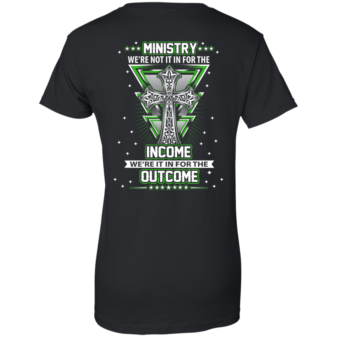 Ministy In It For The Outcome-T-Shirt & Hoodie-Women's T-Shirt-Black