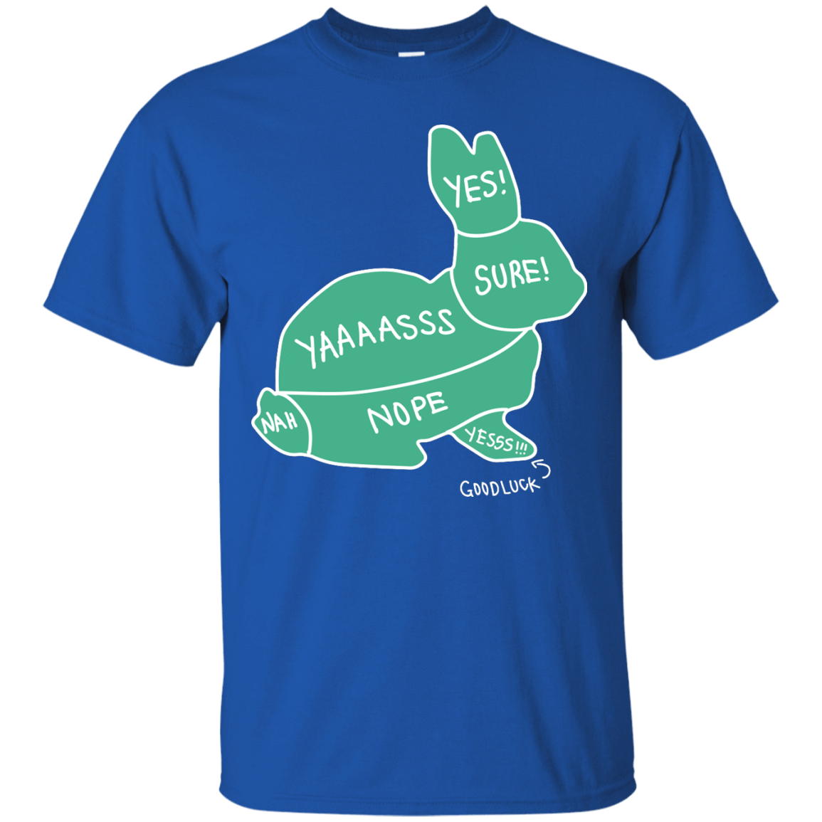 Proper way to pet a Rabbit lover-T-Shirt & Hoodie-Classic T-Shirt-Royal