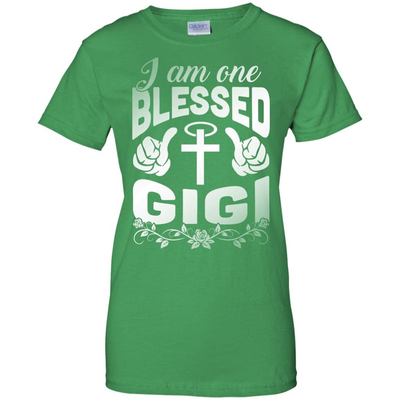 I Am One Blessed GiGi-T-Shirt & Hoodie-Women's T-Shirt-Irish Green