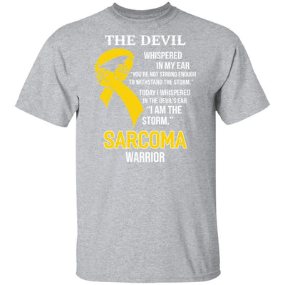 I Am The Storm Support Sarcoma Awareness-T-Shirt & Hoodie-Classic T-Shirt-Sport Grey