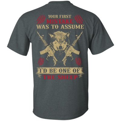 Your First Mistake Was To Assume-T-Shirt & Hoodie-Classic T-Shirt-Dark Heather