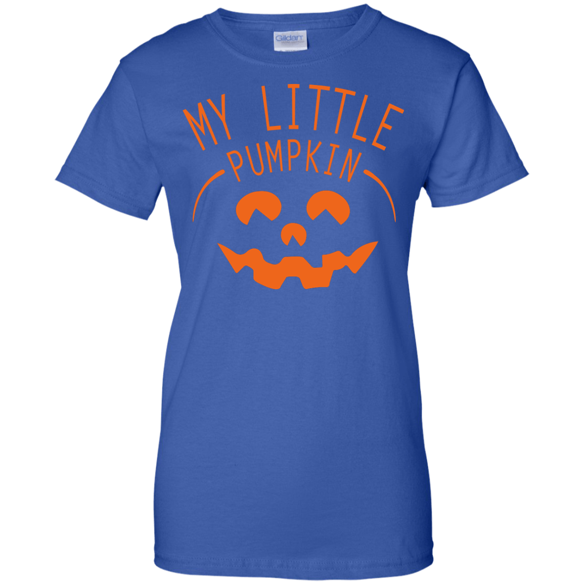 My Little Pumpkin Halloween Maternity T-Shirt-T-Shirt & Hoodie-Women's T-Shirt-Royal