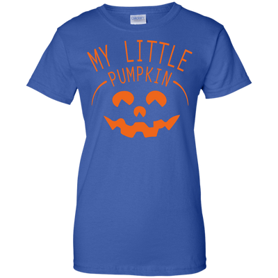 My Little Pumpkin Halloween Maternity T-Shirt-T-Shirt & Hoodie-Women's T-Shirt-Royal