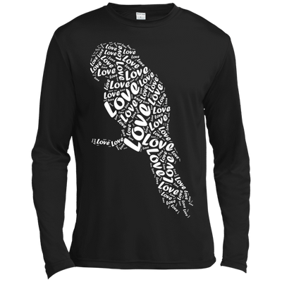 I Love Parrots-T-Shirt & Hoodie-Long Sleeve T-Shirt-Black