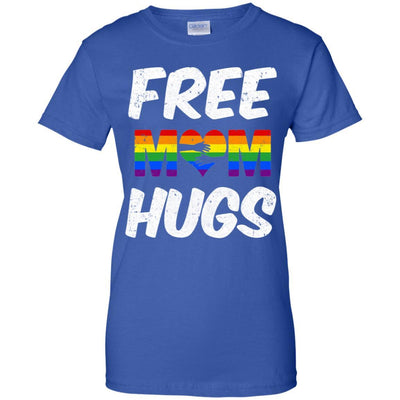 LGBT Pride Month Free Mom Hugs-T-Shirt & Hoodie-Women's T-Shirt-Royal