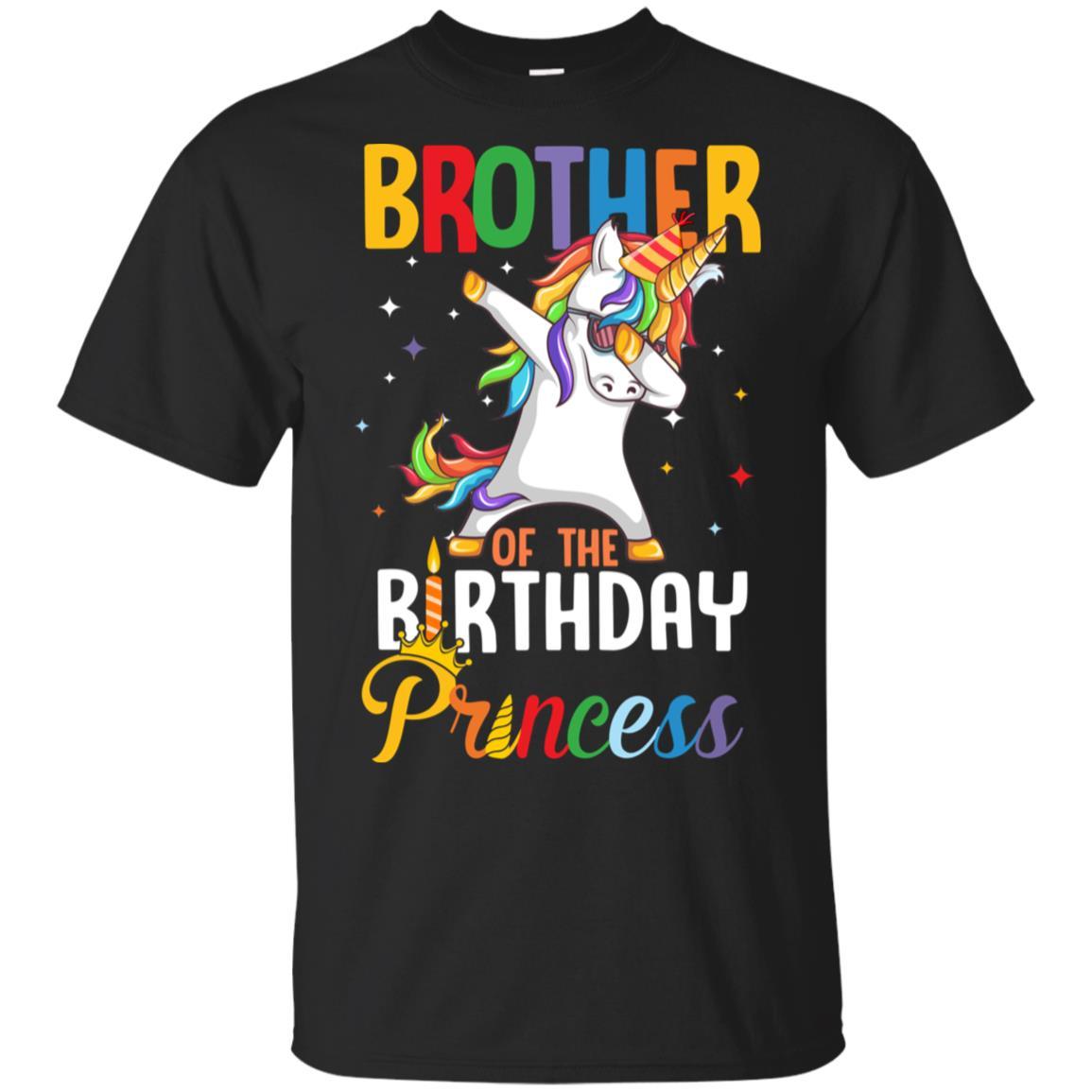 Brother Of The Birthday Girl Dabbing Unicorn Party