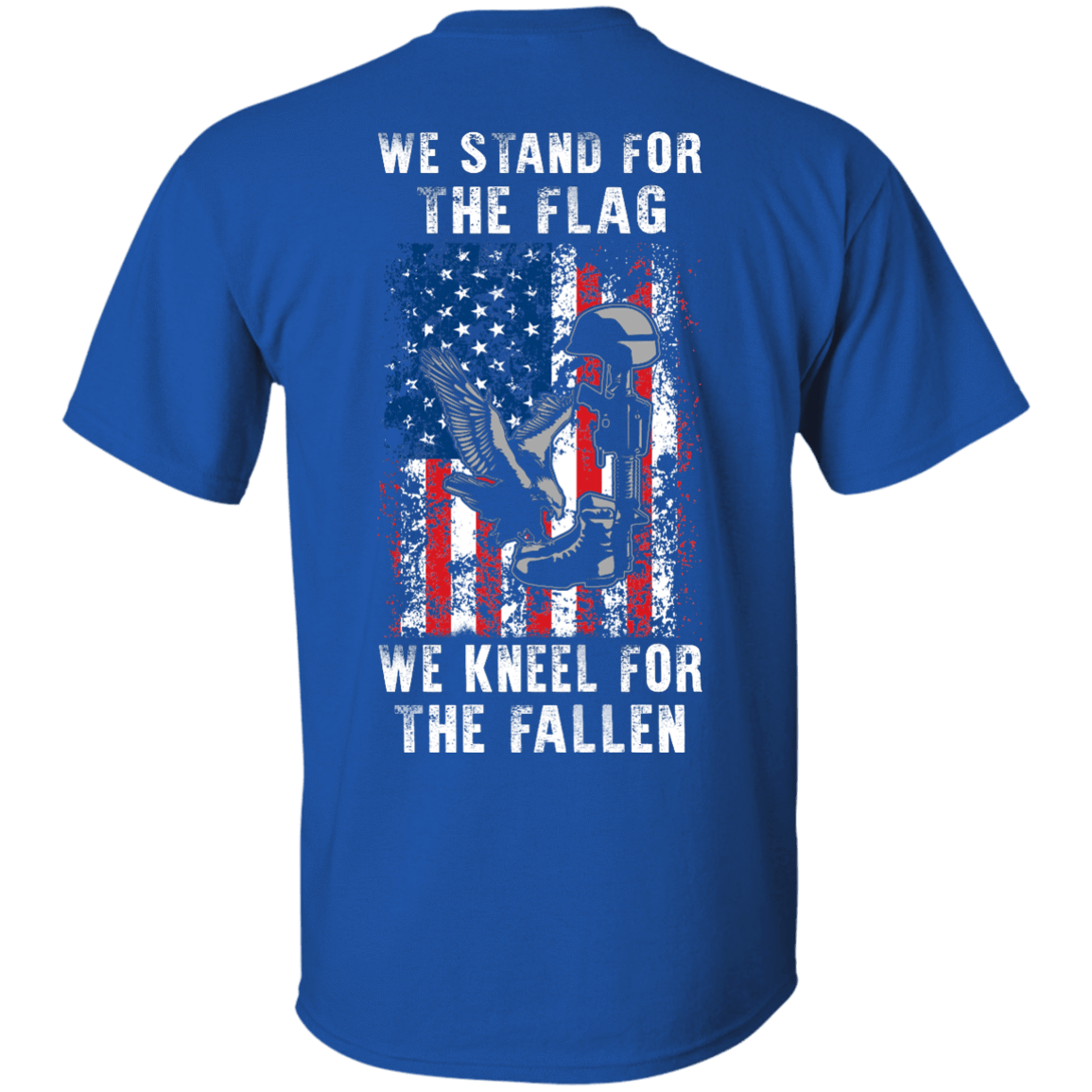 We Stand For The Flag-T-Shirt & Hoodie-Classic T-Shirt-Royal
