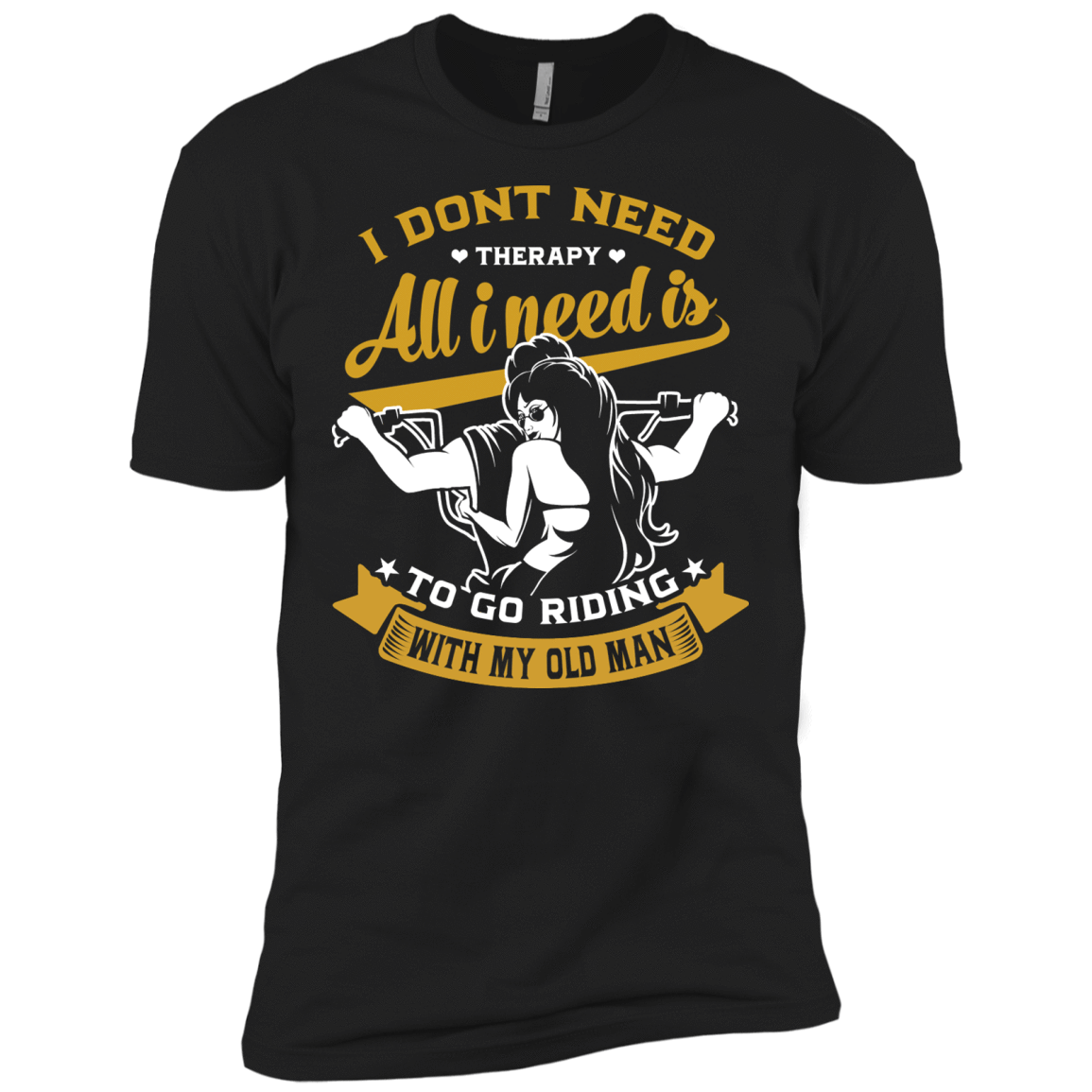 I Don't Need Therapy-T-Shirt & Hoodie-Premium T-Shirt-Black