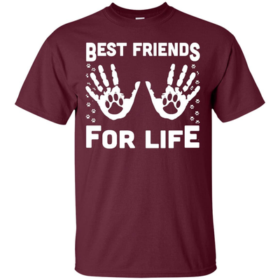 Funny Cat Best Friends For Life-T-Shirt & Hoodie-Classic T-Shirt-Maroon