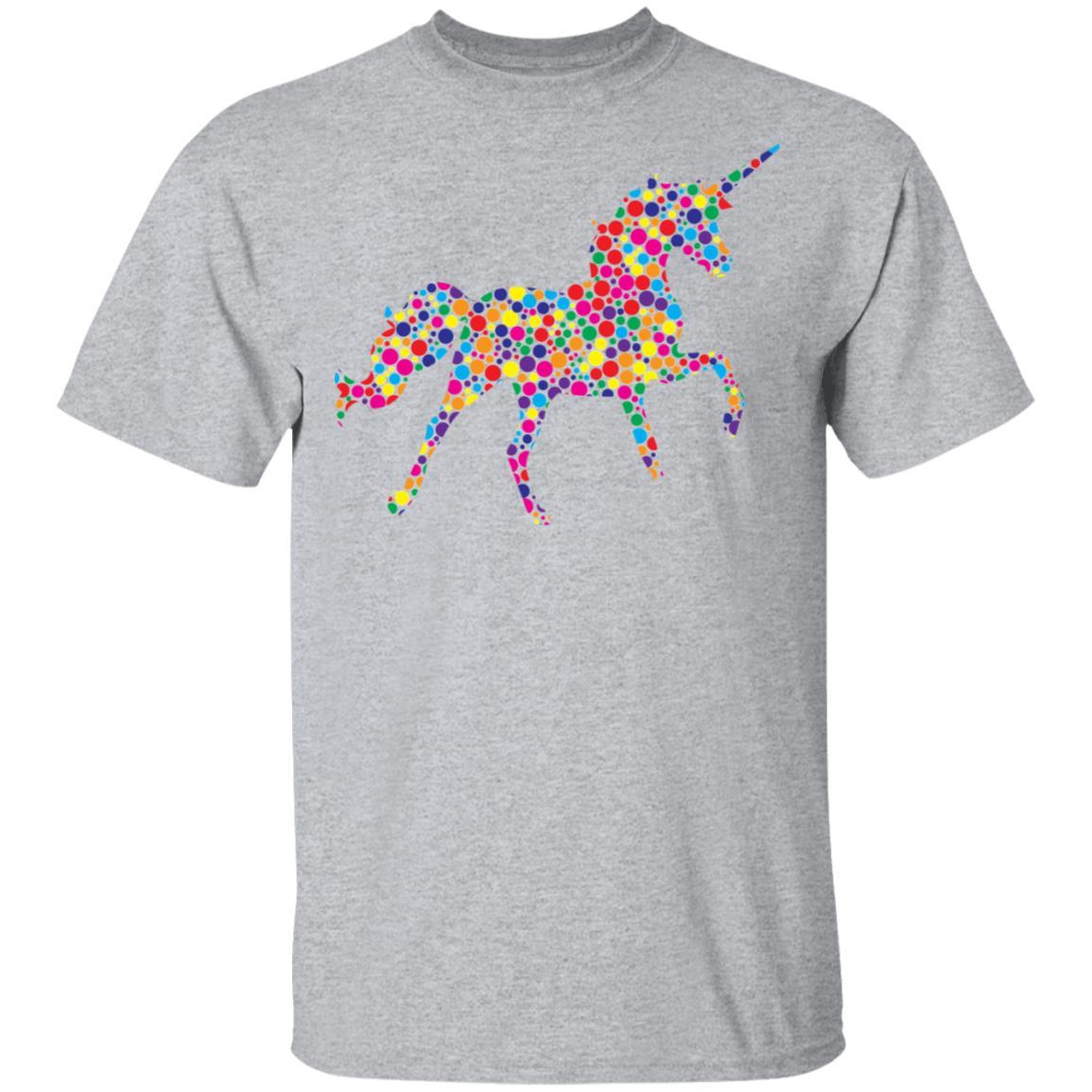 Dot Unicorn Lovers International Dot Day-T-Shirt & Hoodie-Classic T-Shirt-Sport Grey