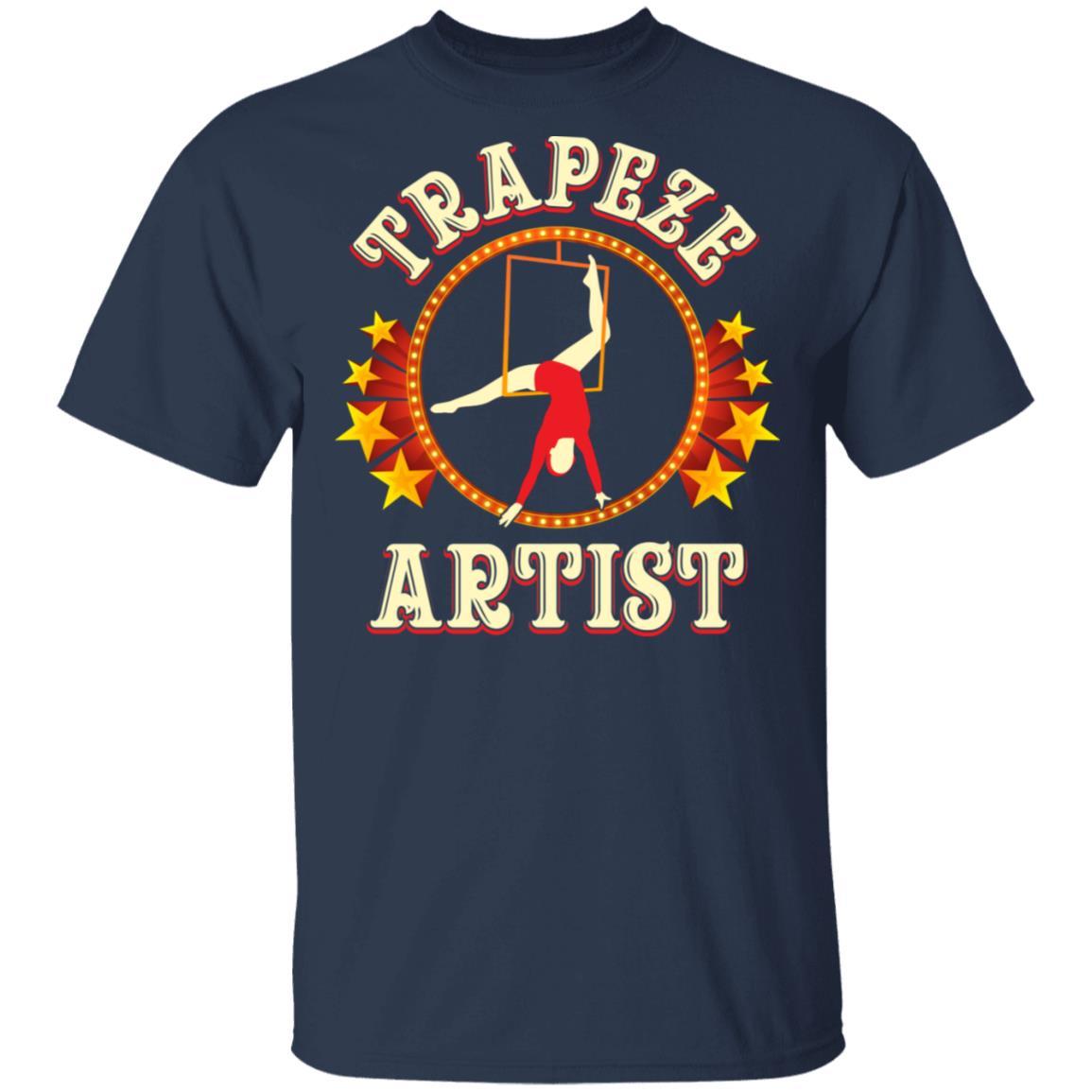 Trapeze Artist Costume Circus Carnival Gift-T-Shirt & Hoodie-Classic T-Shirt-Navy