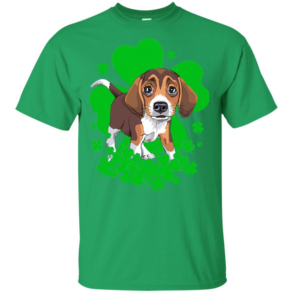 Beagle St. Patrick's Day Clovers