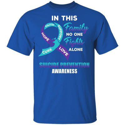 In This School No One Fights Suicide Prevention Awareness Alone-T-Shirt & Hoodie-Classic T-Shirt-Royal