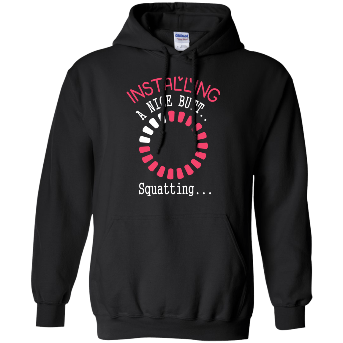Installing A Nice Butt..-T-Shirt & Hoodie-Pullover Hoodie-Black