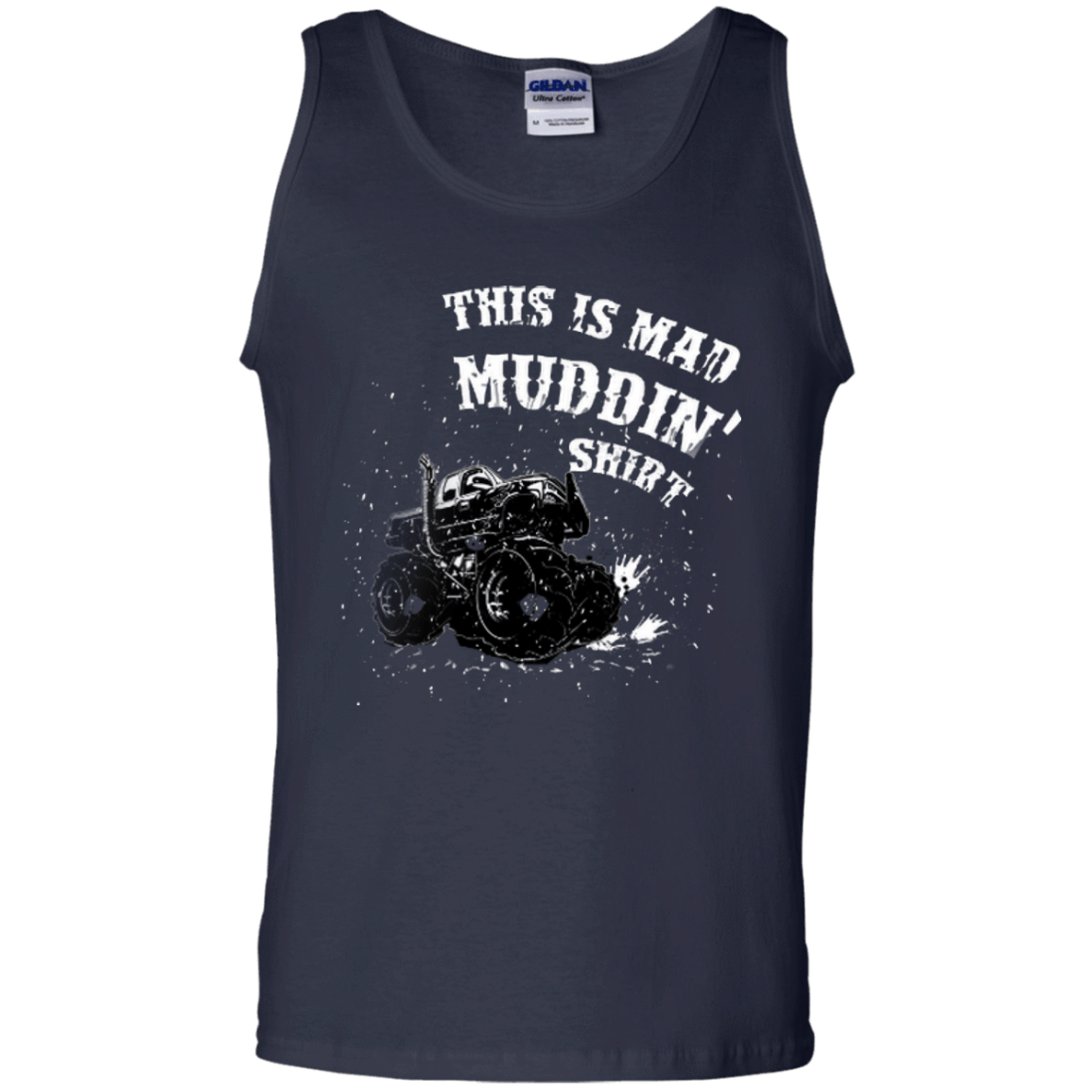 This Is Mad Muddin' Shirt-T-Shirt & Hoodie-Unisex Tank-Navy