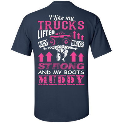 I Like My Trucks-T-Shirt & Hoodie-Classic T-Shirt-Navy