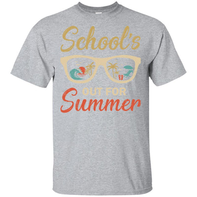 Retro Vintage School's Out For Summer Back To School-T-Shirt & Hoodie-Classic T-Shirt-Sport Grey