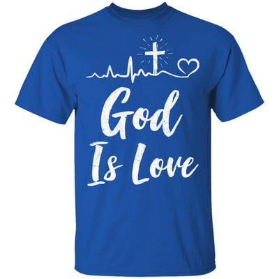 God Is Love Christian Gifts Women-T-Shirt & Tank Top-Classic T-Shirt-Royal