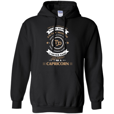 I'm A Capricorn-T-Shirt & Hoodie-Pullover Hoodie-Black