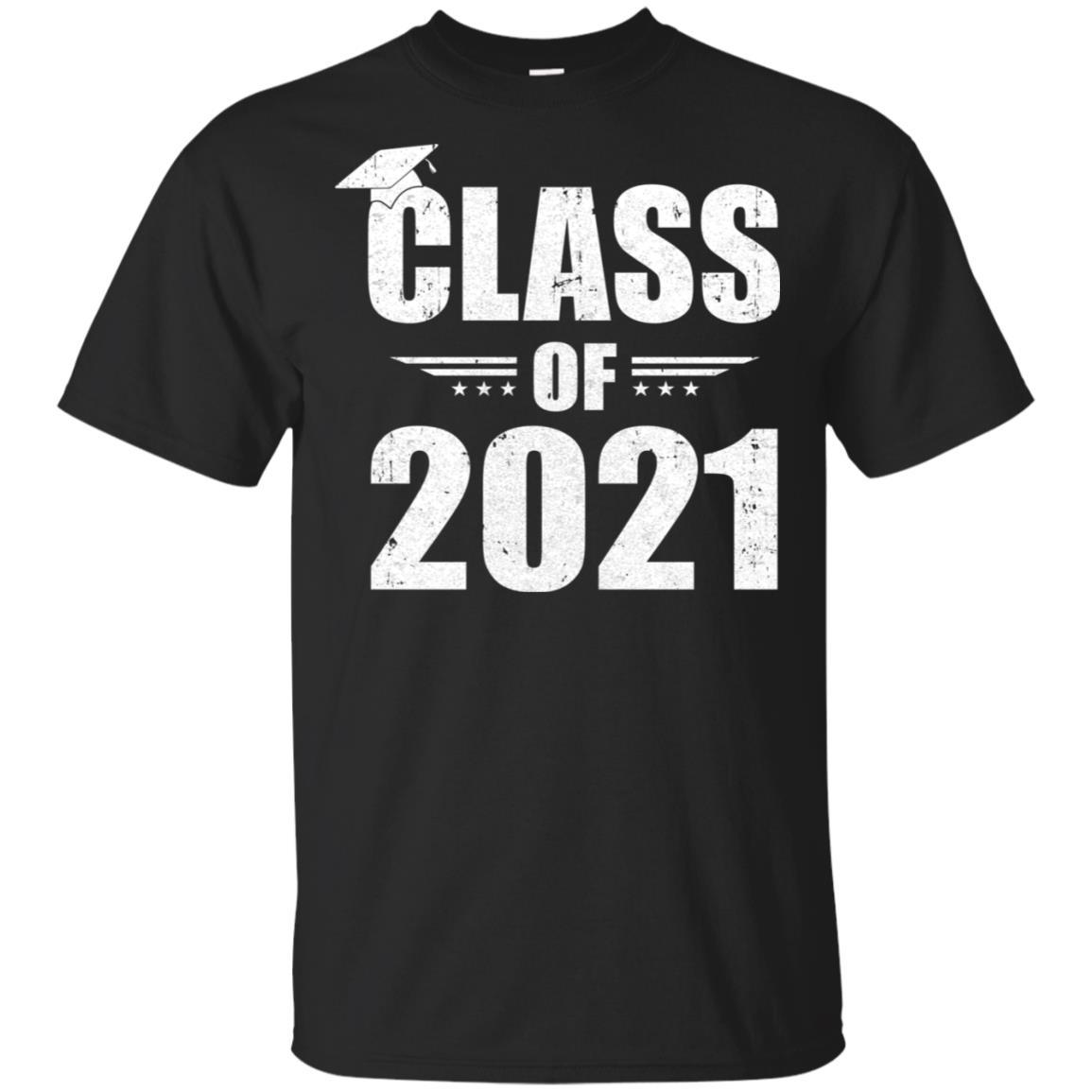 Class Of 2021 Grow With Me Graduation Year-T-Shirt & Hoodie-Classic T-Shirt-Black