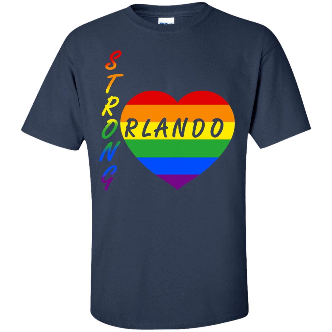 Strong Orlando-T-Shirt & Hoodie-Classic T-Shirt-Navy