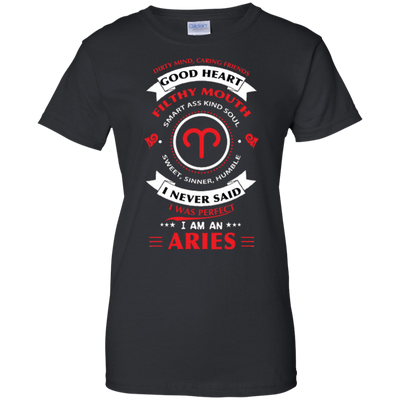I'm An Aries-T-Shirt & Hoodie-Women's T-Shirt-Black
