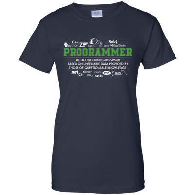I'm A Programmer-T-Shirt & Hoodie-Women's T-Shirt-Navy