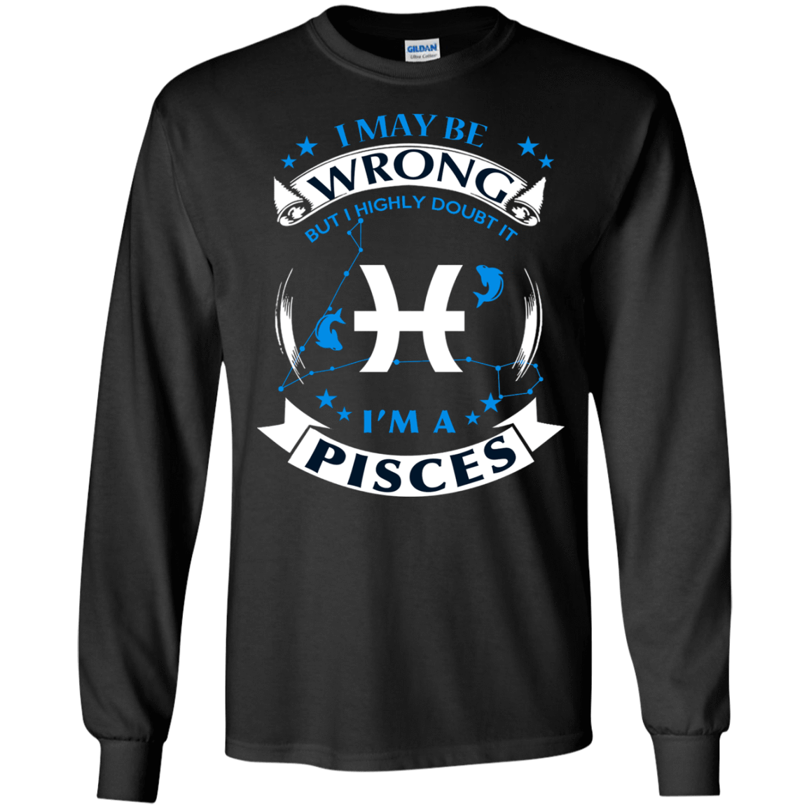 I may be wrong but I highly doubt it PISCES-T-Shirt & Hoodie-Long Sleeve T-Shirt-Black
