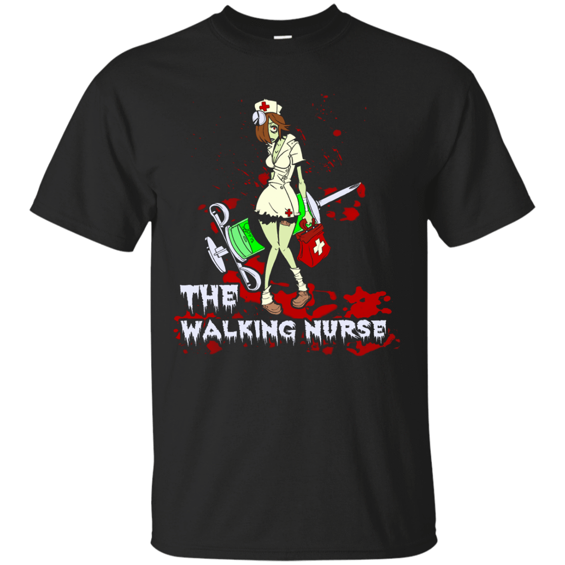 The Walking Nurse-T-Shirt & Hoodie-Classic T-Shirt-Black