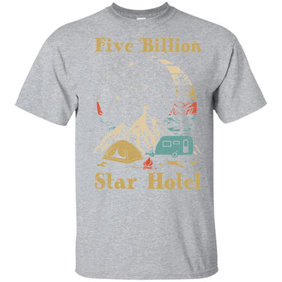 Vintage Five Billion Star Hotel Moom Camping-T-Shirt & Hoodie-Classic T-Shirt-Sport Grey