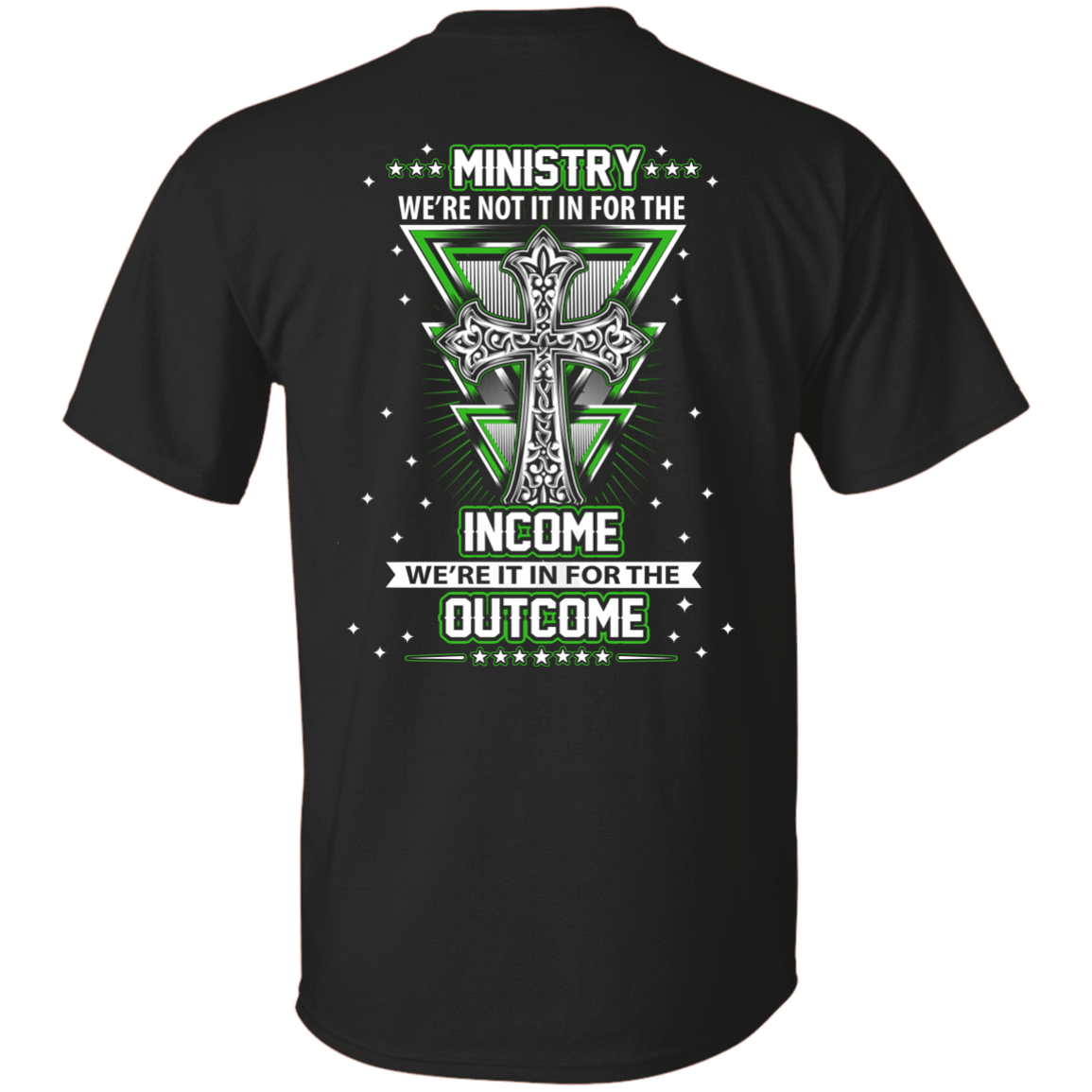 Ministy In It For The Outcome-T-Shirt & Hoodie-Classic T-Shirt-Black