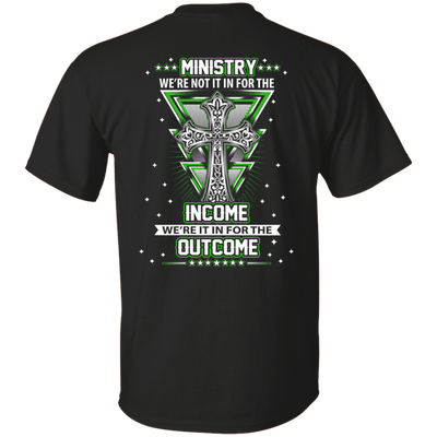 Ministy In It For The Outcome-T-Shirt & Hoodie-Classic T-Shirt-Black