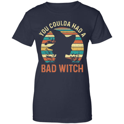 You Coulda Had A Bad Witch Halloween Funny Gift Awesome-T-Shirt & Hoodie-Women's T-Shirt-Navy