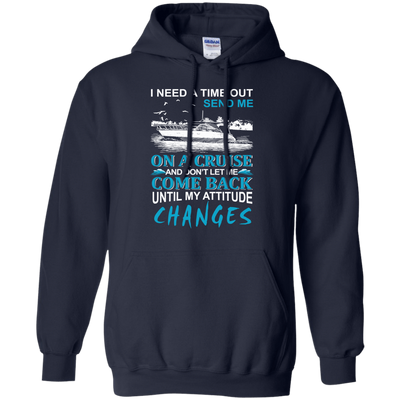 Send Me On A Cruise-T-Shirt & Hoodie-Pullover Hoodie-Navy
