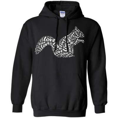 I Love Squirrel-T-Shirt & Hoodie-Pullover Hoodie-Black