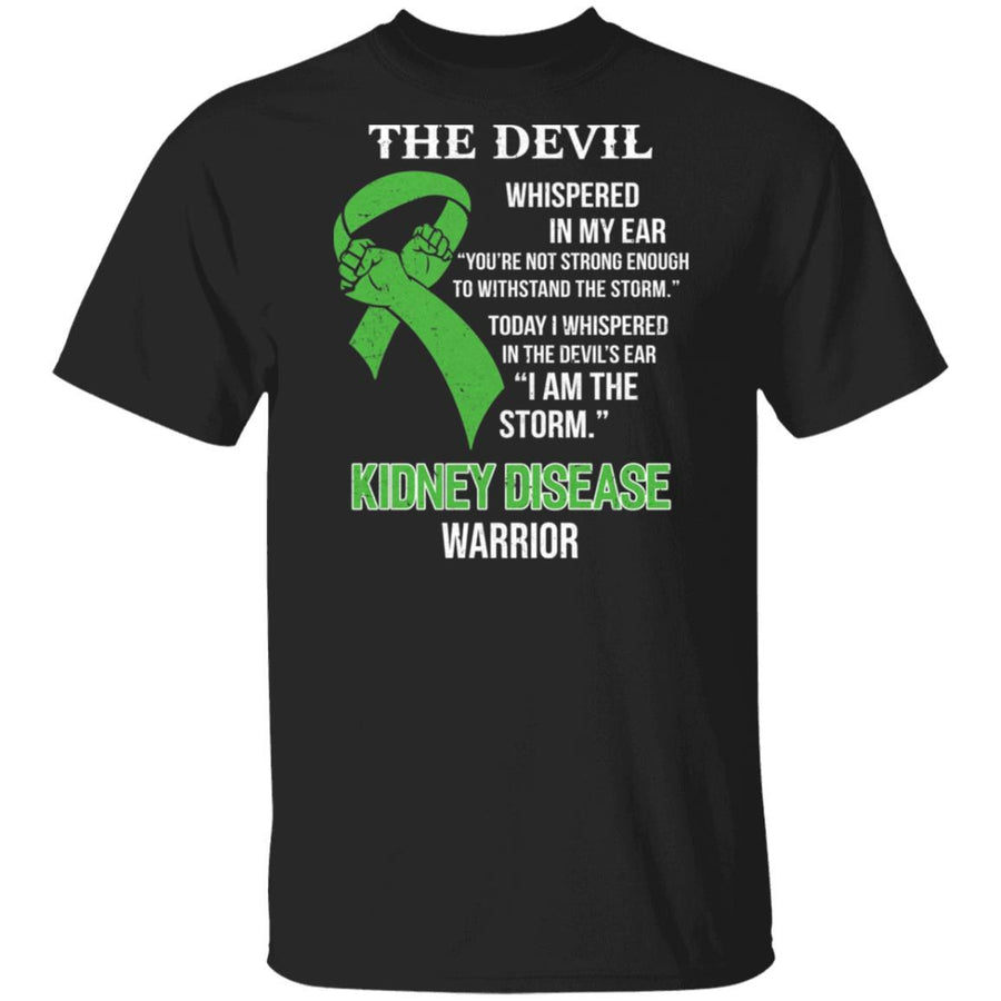 I Am The Storm Support Kidney Disease Awareness-T-Shirt & Hoodie-Classic T-Shirt-Black