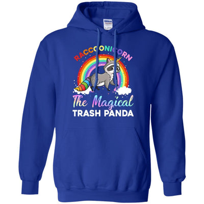 Racoonicorn Raccoon Unicorn Trash Panda For Kid Girls-T-Shirt & Hoodie-Pullover Hoodie-Royal