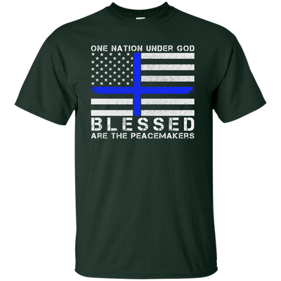 One Nation Under God-T-Shirt & Hoodie-Classic T-Shirt-Forest Green