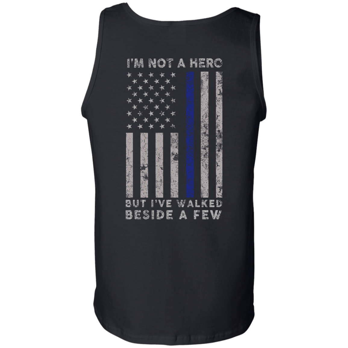 I'm Not A Hero-T-Shirt & Hoodie-Unisex Tank-Black