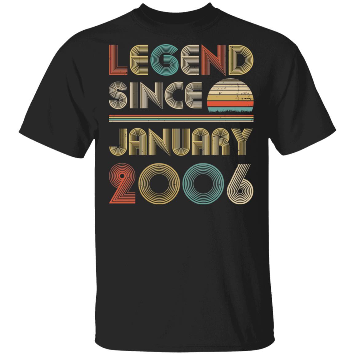 Legend Since January 2006 Vintage 16th Birthday Gifts