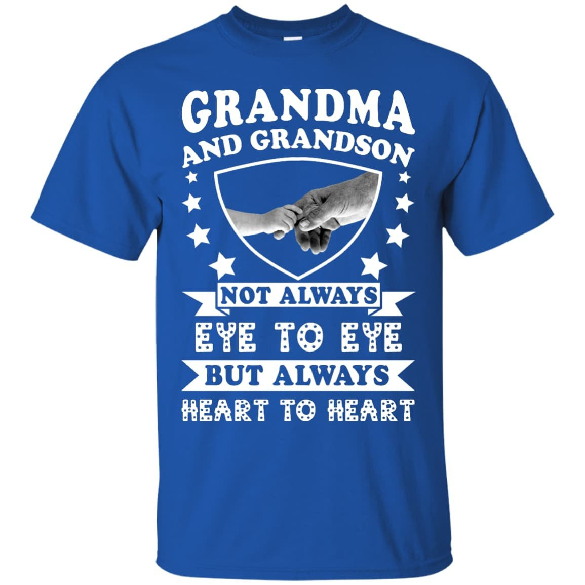 Grandma And Grandson Not Always Eye To Eye-T-Shirt & Hoodie-Classic T-Shirt-Royal