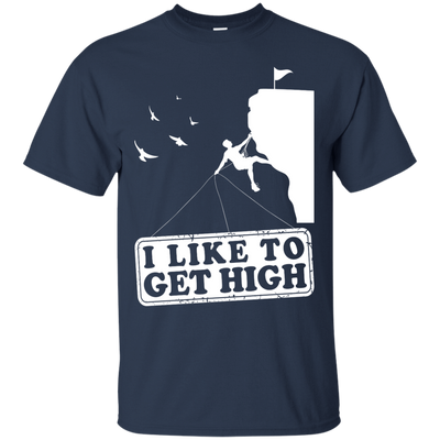 I Like To Get High-T-Shirt & Hoodie-Classic T-Shirt-Navy