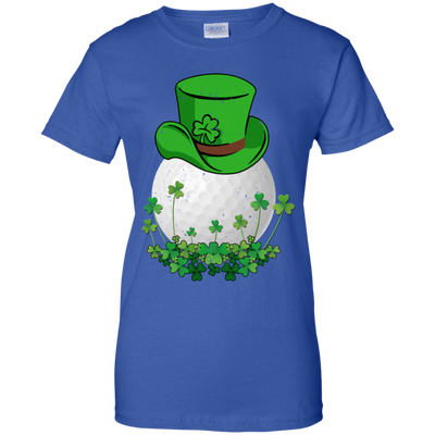 Shamrock Golf Leprechaun St Patricks Day-T-Shirt & Hoodie-Women's T-Shirt-Royal