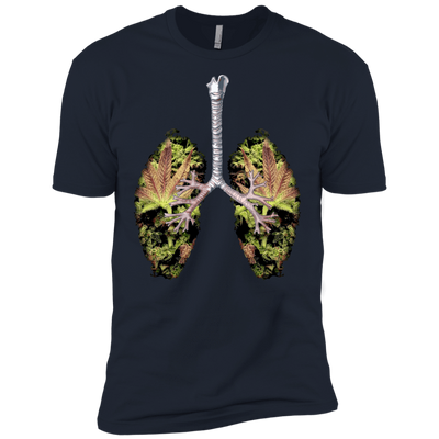 My Weed Lungs-T-Shirt & Hoodie-Premium T-Shirt-Midnight Navy