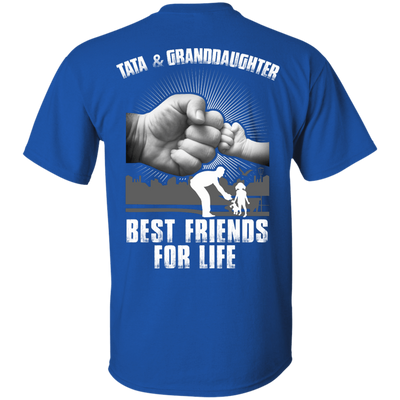 Tata And Granddaughter Best Friends For Life-T-Shirt & Hoodie-Classic T-Shirt-Royal