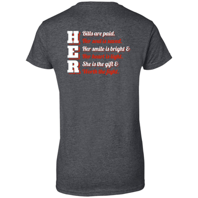 Her Bills Are Paid Her Soul Is Saved-T-Shirt & Hoodie-Women's T-Shirt-Dark Heather