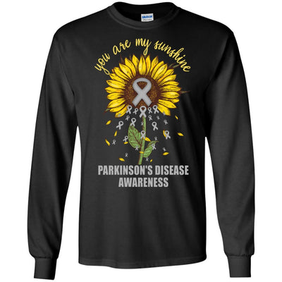 You Are My Sunshine Parkinson's Disease Awareness-T-Shirt & Hoodie-Long Sleeve T-Shirt-Black