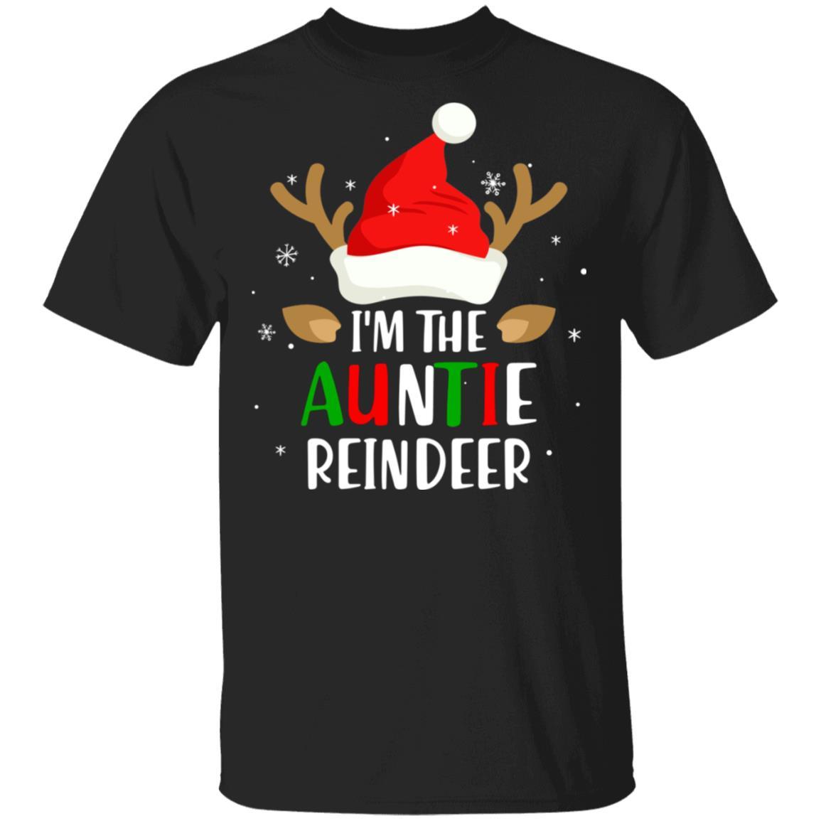 I'm The Auntie Reindeer Matching Family Christmas