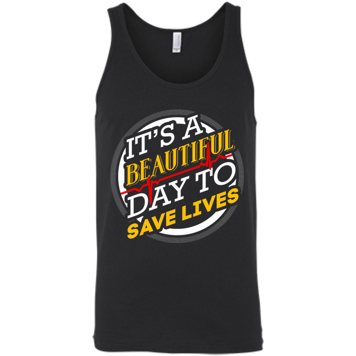 Its A Beautiful Day-T-Shirt & Hoodie-Unisex Tank-Black
