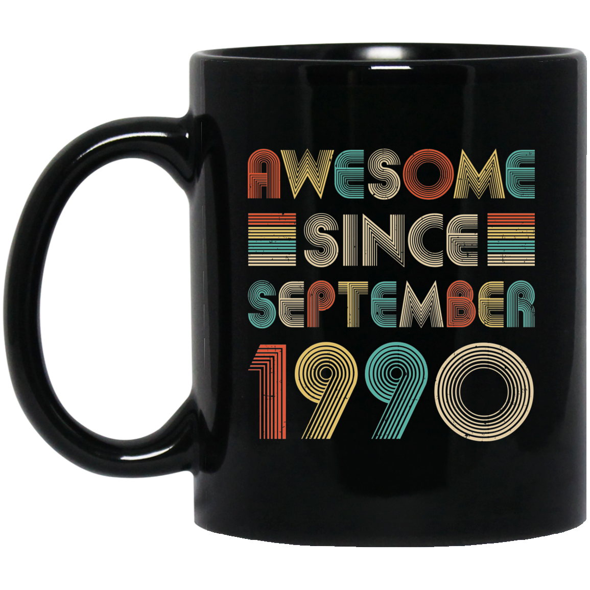 Awesome Since September 1990 Vintage 32th Birthday Gifts Mug